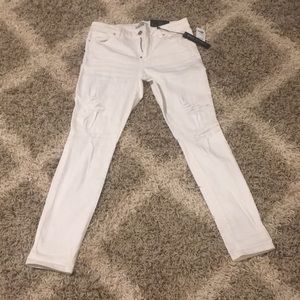 Ripped Skinny Boyfriend Jeans